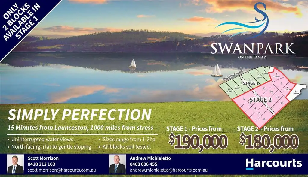 Main view of Homely land listing, Lot 4/1024 1024 Windermere Road, Swan Bay TAS 7252