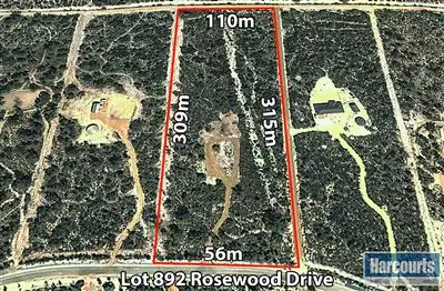 Third view of Homely land listing, Lot 892 Rosewood Drive, Chittering WA 6084