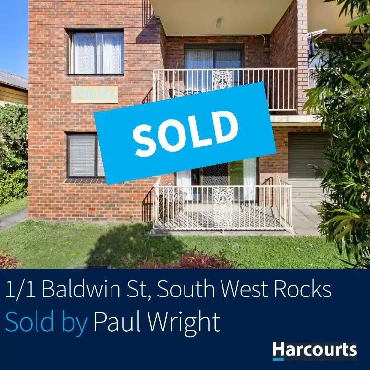 Main view of Homely unit listing, 1/1 Baldwin Street, South West Rocks NSW 2431