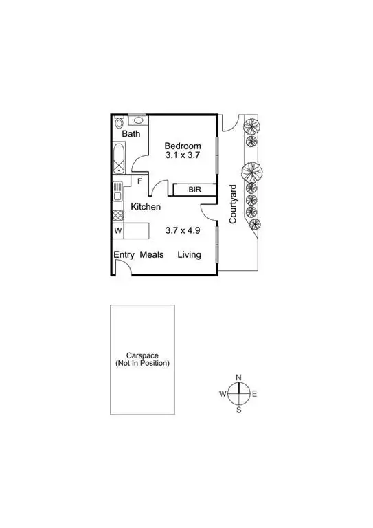 Seventh view of Homely apartment listing, 2/1 Collins Street, Thornbury VIC 3071