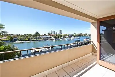 Main view of Homely semi-detached listing, 1/13 Vaggelas Crescent, Biggera Waters QLD