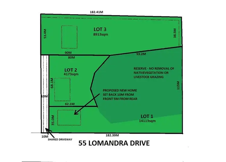 Main view of Homely land listing, Lot 2/55 Lomandra Drive, Teesdale VIC 3328
