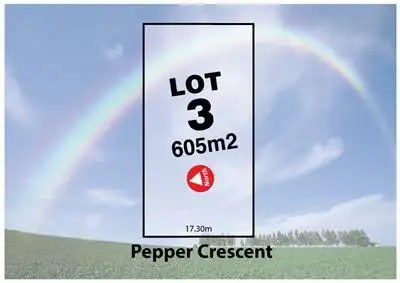 Main view of Homely land listing, Lot 3 Pepper Crescent, Drouin VIC 3818