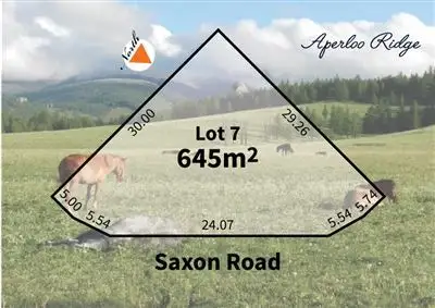 Main view of Homely land listing, Lot 7 Aperloo Ridge, Drouin VIC 3818