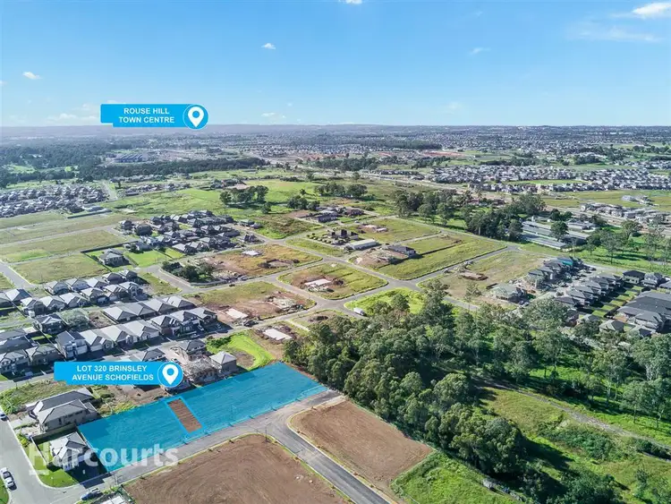 Third view of Homely land listing, Lot 320 Brinsley Avenue, Schofields NSW 2762