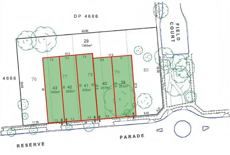 Lots 39-43 Reserve Parade, Findon SA 5023