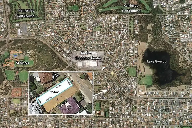 Main view of Homely land listing, 11 Coleman Way, Karrinyup WA 6018