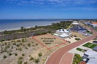Main view of Homely land listing, 54 Governor Drive, Falcon WA 6210