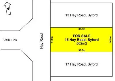 Main view of Homely land listing, 15 Hay Road, Byford WA 6122