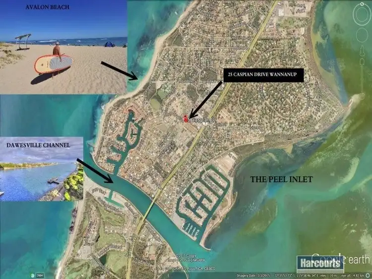 Fifth view of Homely land listing, 25 Caspian Drive, Wannanup WA 6210