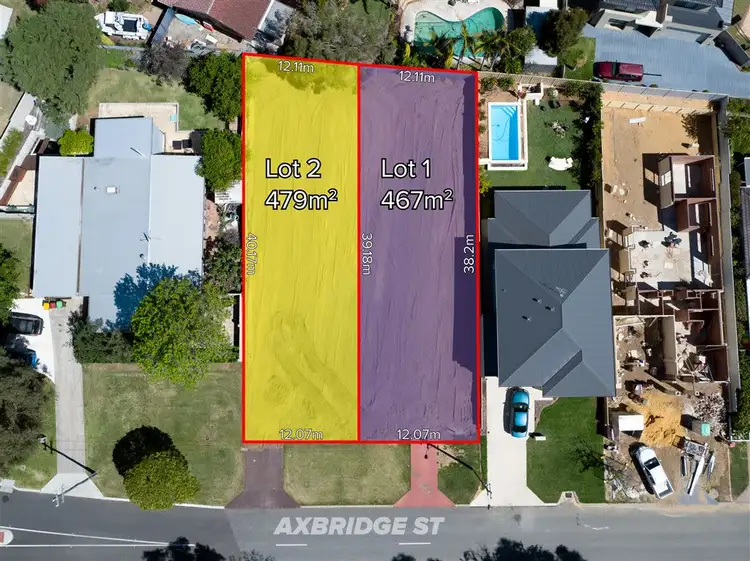 Main view of Homely land listing, Lot 2/44 Axbridge St, Karrinyup WA 6018