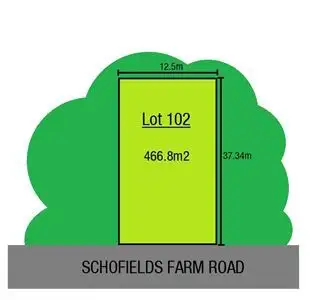 Main view of Homely land listing, Lot 102 Schofields Farm Road, Schofields NSW 2762
