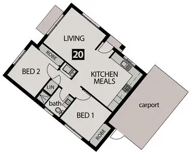 Main view of Homely unit listing, 20/190 The Boulevard, Thomastown VIC 3074