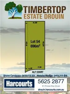 Lot 54 Alf Court, Drouin VIC 3818