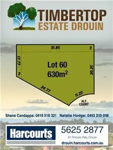 Lot 60 Alf Court, Drouin VIC 3818