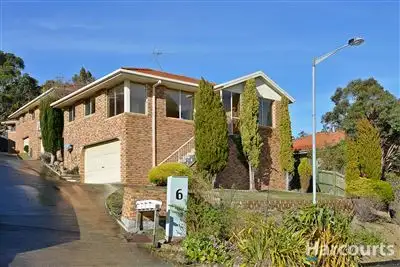 Main view of Homely villa listing, 1/6 Broadby Drive, Lenah Valley TAS 7008
