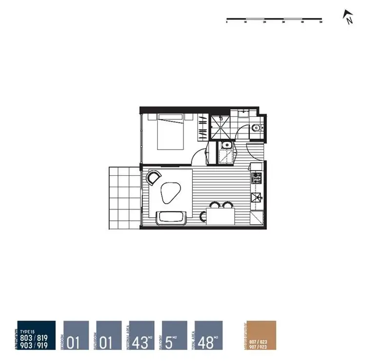 Third view of Homely apartment listing, 823/719 High Street, Epping VIC 3076