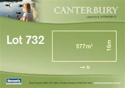 Main view of Homely land listing, Lot 732 Chaucer Way, Drouin VIC 3818