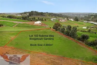 Main view of Homely land listing, 102 ROBINIA WAY, Bridgetown WA 6255