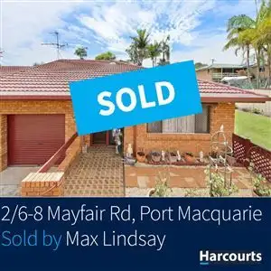 Main view of Homely villa listing, 2/6-8 Mayfair Road, Port Macquarie NSW 2444