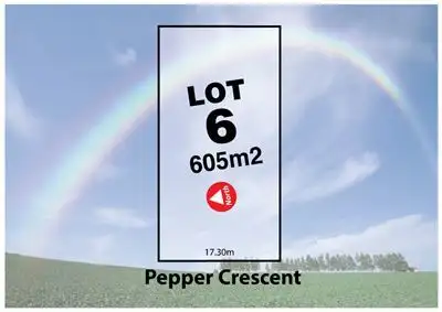 Main view of Homely land listing, Lot 6 Pepper Crescent, Drouin VIC 3818