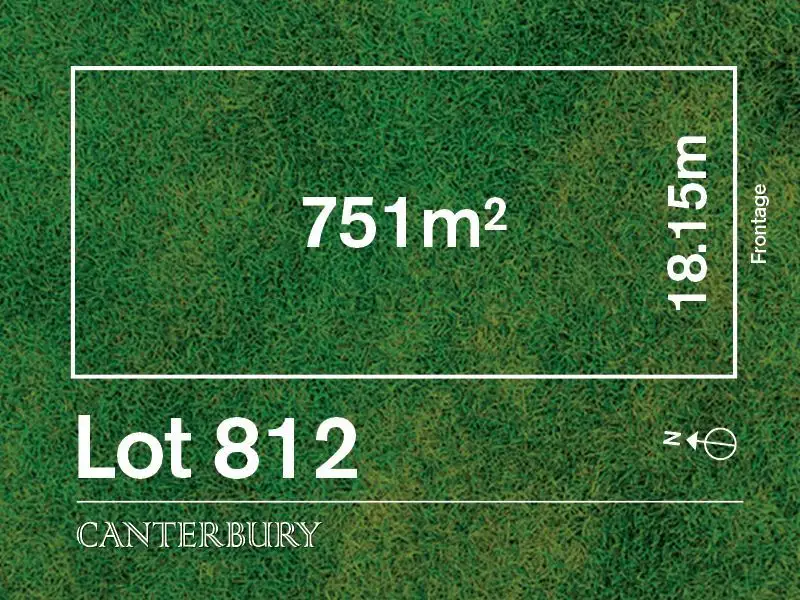 Main view of Homely land listing, Lot 812 Sonnet Way, Drouin VIC 3818