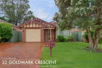 22 Goldmark Crescent, Cranebrook NSW 2749
