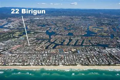 Second view of Homely house listing, 22 Birigun Street, Mermaid Waters QLD