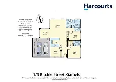 Main view of Homely townhouse listing, 1/3 Ritchie Street, Garfield VIC 3814