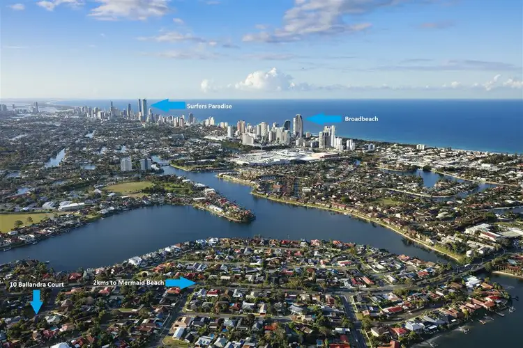 Second view of Homely house listing, 10 Ballandra Court, Mermaid Waters QLD 4218