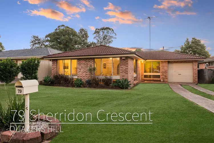 Main view of Homely house listing, 79 Sherridon Crescent, Quakers Hill NSW 2763