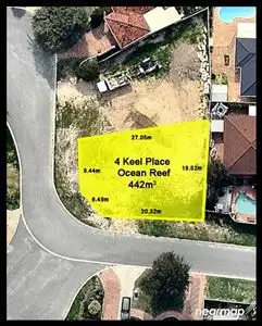 Main view of Homely land listing, Lot 101/4 Keel Place, Ocean Reef WA 6027