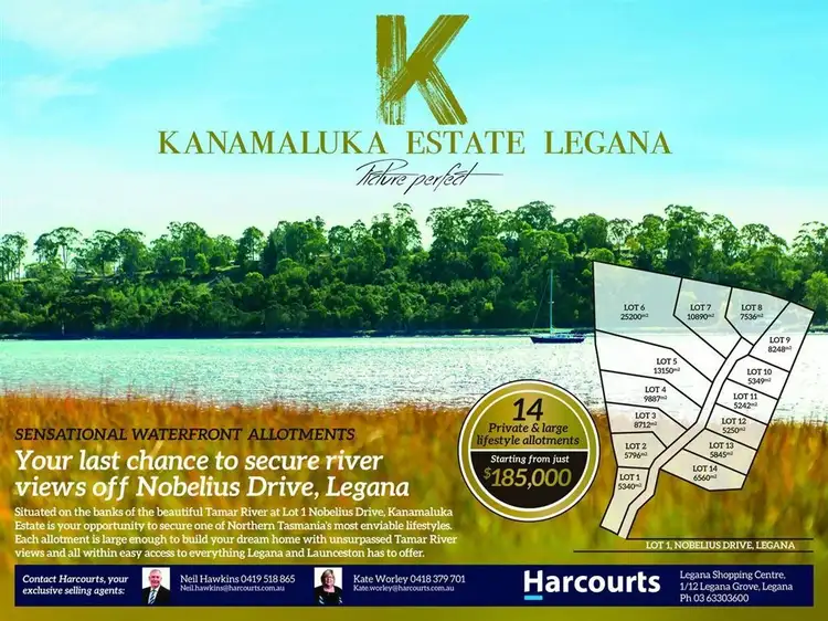 Lot.14 Kanamaluka Estate, Legana TAS 7277