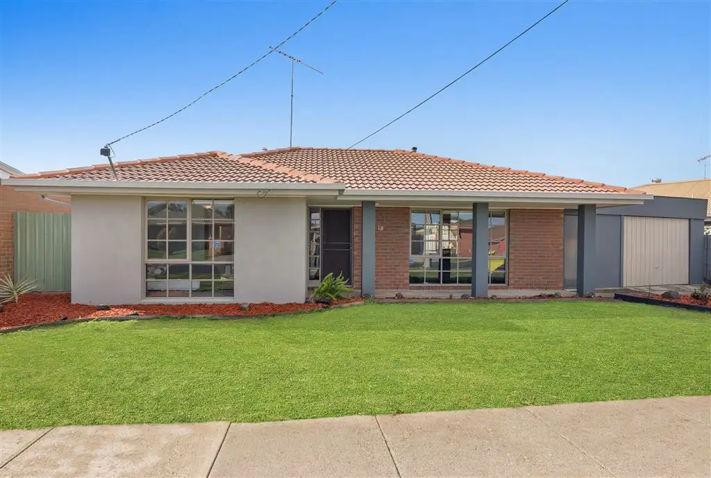 Main view of Homely house listing, 18 Caldermeade Road, Corio VIC 3214