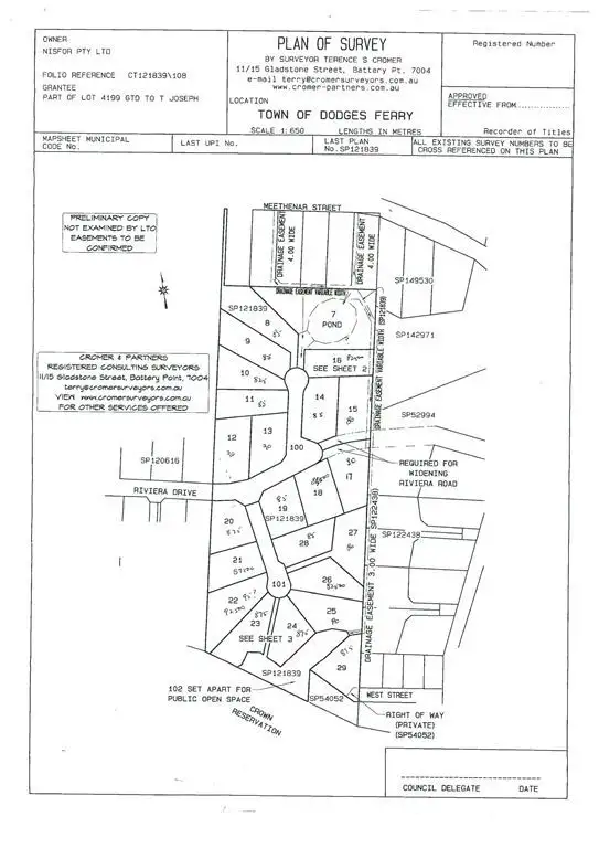 Third view of Homely land listing, 00 Riviera on Carlton - Riviera Drive, Carlton TAS 7173
