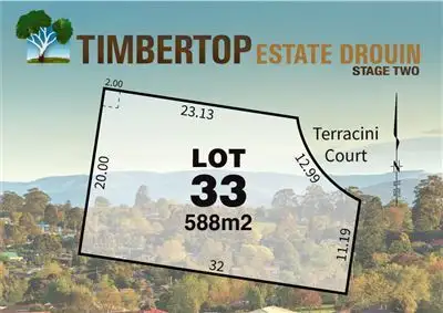Lot 33 Terracini Court, Drouin VIC 3818