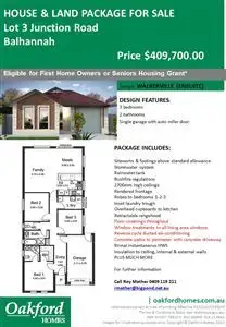 Third view of Homely land listing, Lot 3, 7 Junction Road, Balhannah SA 5242