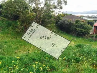 Main view of Homely land listing, 82 Amy Street, West Moonah TAS 7009