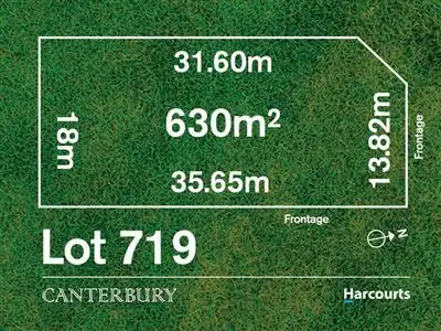 Main view of Homely land listing, Lot 719 Chaucer Way, Drouin VIC 3818