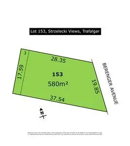 Lot 153 Berenger Avenue, Trafalgar VIC 3824