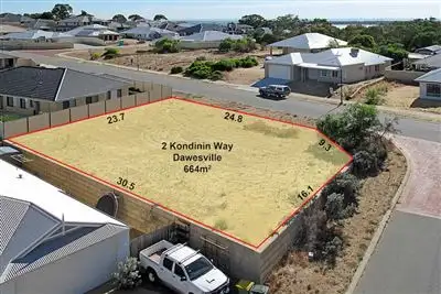 Main view of Homely land listing, 2 Kondinin Way, Dawesville WA 6211