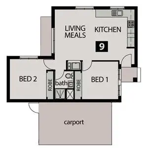 Main view of Homely unit listing, 9/190 The Boulevard, Thomastown VIC 3074