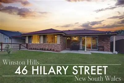 Main view of Homely house listing, 46 Hilary Street, Winston Hills NSW 2153