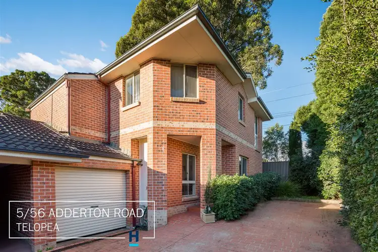 Main view of Homely townhouse listing, 5/56 Adderton Road, Telopea NSW 2117