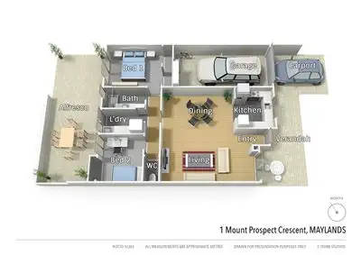 Third view of Homely villa listing, 1 Mount Prospect Crescent, Maylands WA 6051