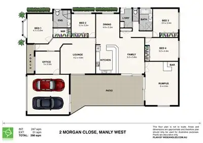 Fourth view of Homely house listing, 2 Morgan Close, Manly West QLD