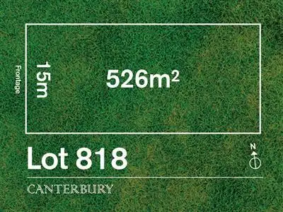 Main view of Homely land listing, Lot 818 Byron Drive, Drouin VIC 3818