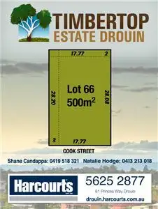Lot 66 Cook Street, Drouin VIC 3818