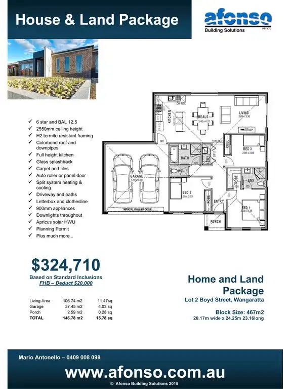 Third view of Homely land listing, Lot 2 Boyd Street, Wangaratta VIC 3677
