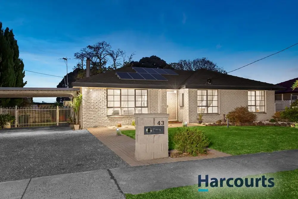 Main view of Homely house listing, 43 Kelvin Drive, Ferntree Gully VIC 3156